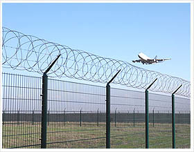 機場護欄網規格與生產廠家解析 附效果圖、產品圖、型號圖與工程圖